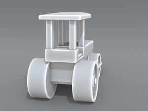 road roller 3D Print Model