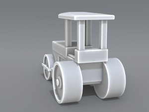 road roller 3D Print Model
