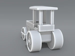road roller 3D Print Model
