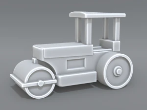 road roller 3D Print Model