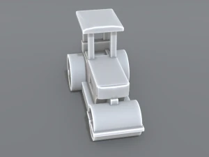 road roller 3D Print Model