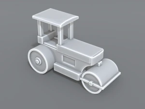 road roller 3D Print Model