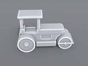 road roller 3D Print Model
