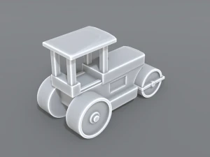 road roller 3D Print Model