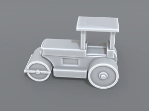 road roller 3D Print Model