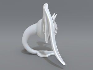 evil Modelo de Impressão 3D