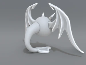 kwaadaardig 3D printmodel