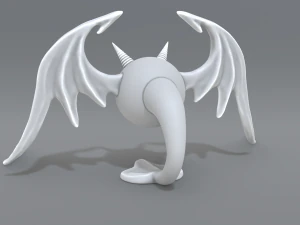 kwaadaardig 3D printmodel