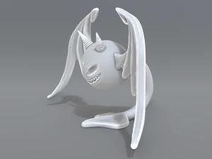 kwaadaardig 3D printmodel