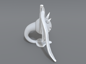 evil Modelo de Impressão 3D