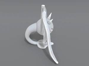 kwaadaardig 3D printmodel