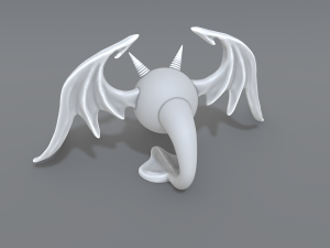 evil Modelo de Impressão 3D
