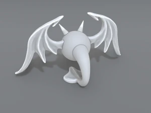 kwaadaardig 3D printmodel