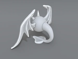 kwaadaardig 3D printmodel