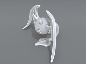 kwaadaardig 3D printmodel