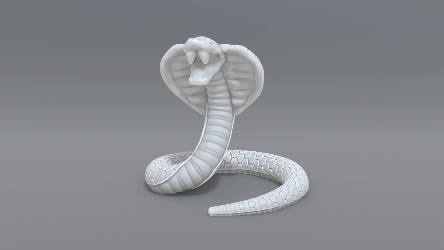 cobra 3D Print Model .c4d .max .obj .3ds .fbx .stl .blend 