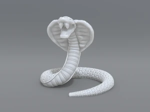cobra Modelo de impresión 3D
