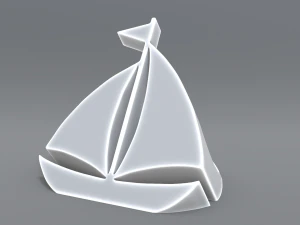 logotipo de velero Modelo de impresión 3D