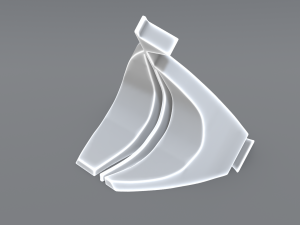 sailboat logo Model Cetak 3D