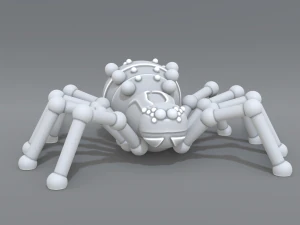 spider 3D Print Model