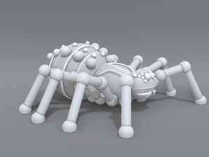 spider 3D प्रिंट मॉडल