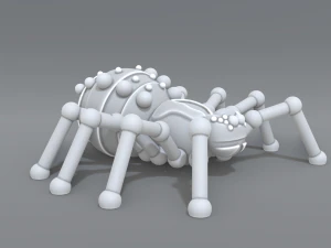 spider 3D Print Model