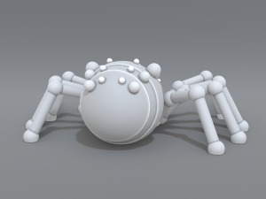 spider 3D प्रिंट मॉडल