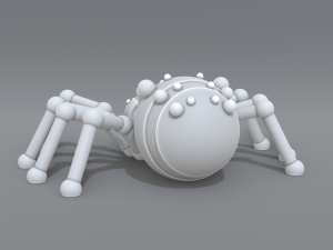 spider 3D प्रिंट मॉडल