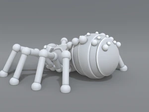 spider 3D Print Model