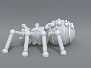 spider 3D प्रिंट मॉडल