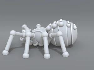 spider 3D Print Model