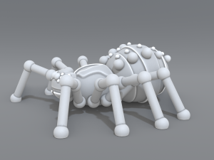 spider 3D प्रिंट मॉडल