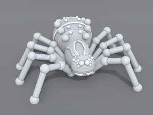 spider 3D प्रिंट मॉडल