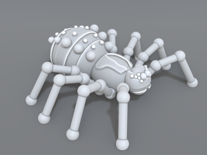 spider 3D प्रिंट मॉडल
