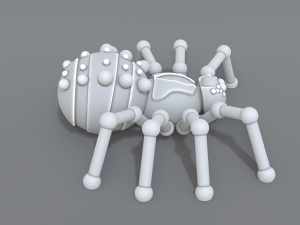 spider 3D प्रिंट मॉडल