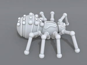 spider 3D Print Model