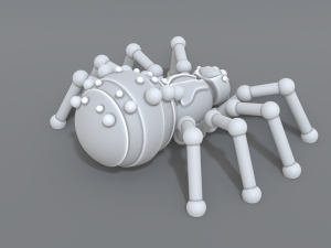 spider 3D प्रिंट मॉडल