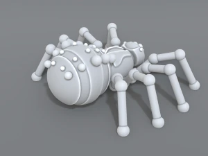 spider 3D Print Model