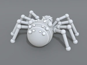 spider 3D Print Model