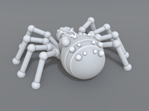 spider 3D प्रिंट मॉडल