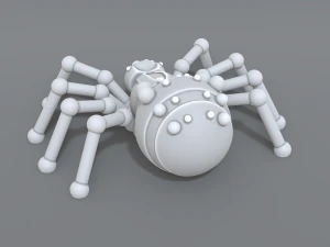 spider 3D Print Model