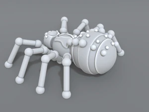 spider 3D Print Model