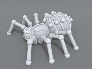 spider 3D प्रिंट मॉडल
