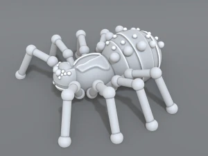 spider 3D Print Model