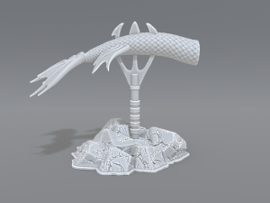 mermaid tail Modello di stampa 3D