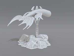 mermaid tail Modello di stampa 3D
