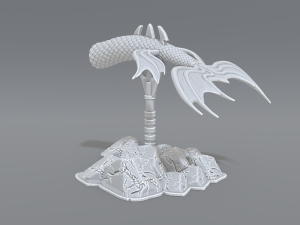mermaid tail Modello di stampa 3D