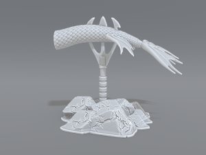 mermaid tail Modello di stampa 3D