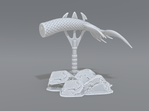 mermaid tail Modello di stampa 3D