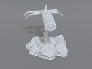 mermaid tail Modello di stampa 3D